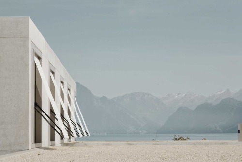 Villa M on Lake Lucerne by Graber & Steiger Architekten https://thisispaper.com/mag/villa-m-lake