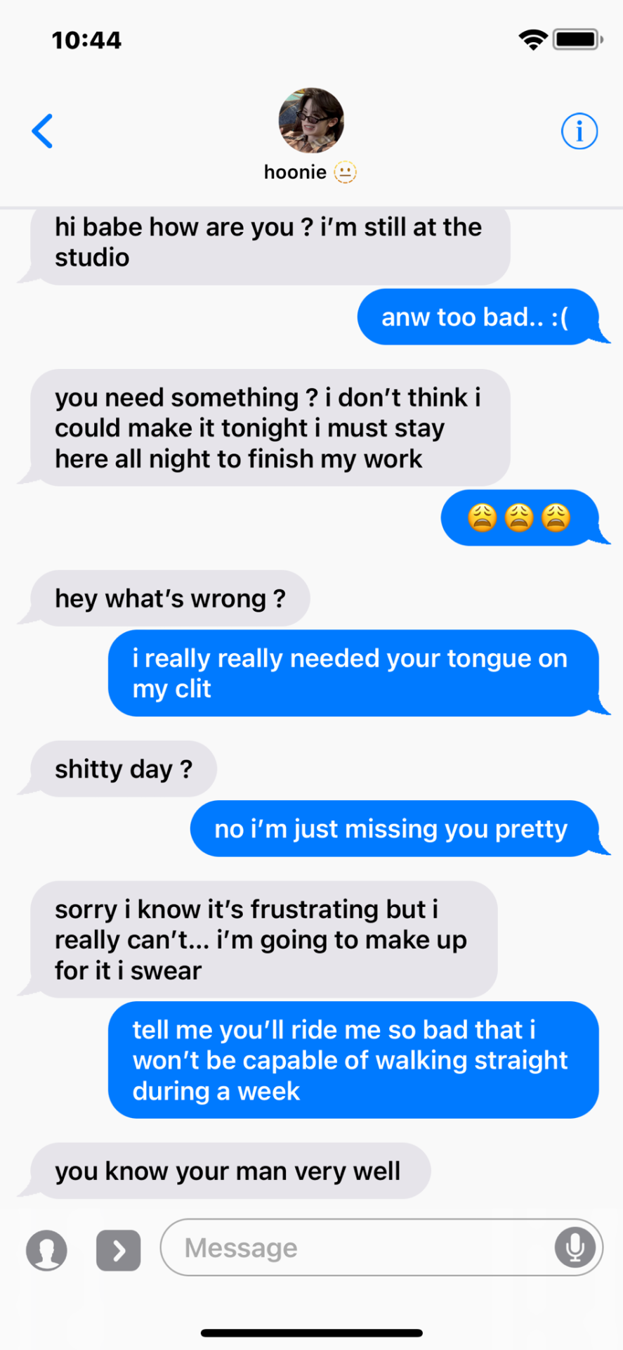 Smut Texts With Hyung Line