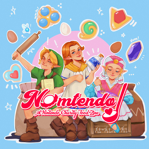 for Nomtendo: A Nintendo Charity Food Zine