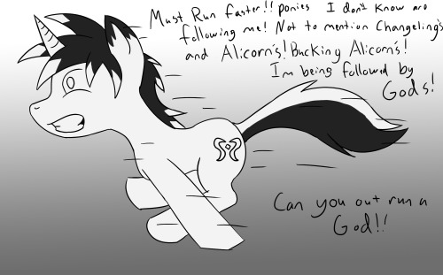taboopony:  hay I never once promised good backgrounds  X3! *giggles* Poor guy~ 