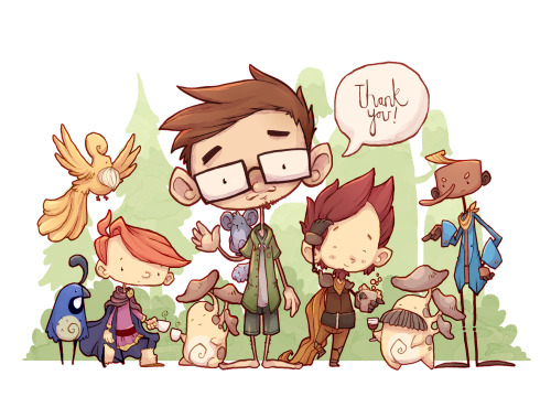 A dearest and heartfelt ‘Thank you!’ to you, Tumblr! I’ve had such a lovely and hu