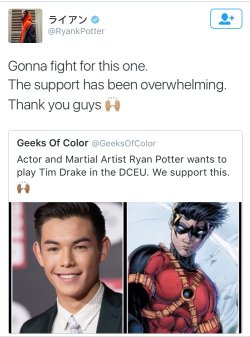 blackness-by-your-side:Please, God, please! Don’t let any white actor steal this role!