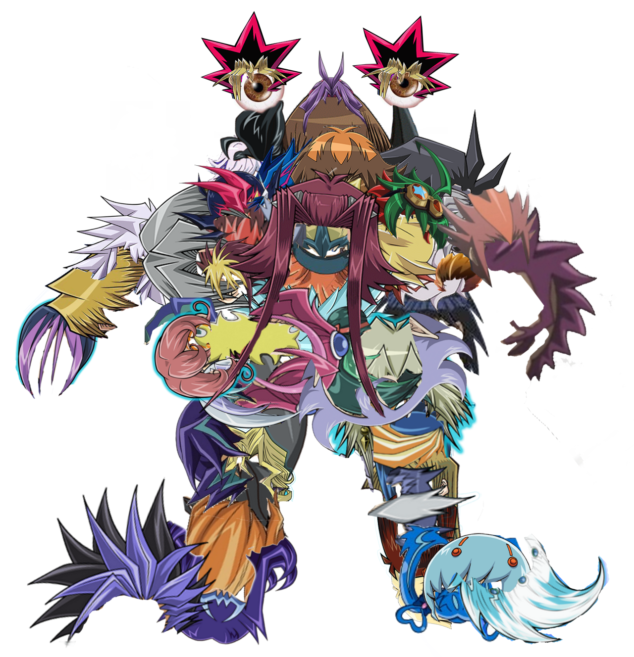 daddyzarc:  Therapist: The yugioh hair monster isn’t real. It can’t hurt you