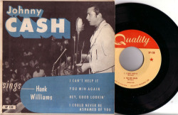 classicwaxxx:  Johnny Cash “Sings Hank