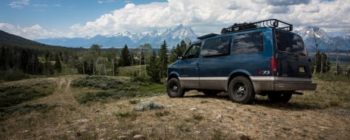 Bridger Teton National Forest looking to the Grand Tetons For a couple months my boyfriend and I dro