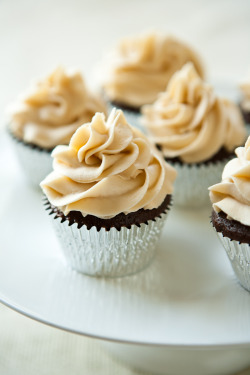foody-goody:  Recipe: Chocolate Stout Cupcakes with Irish Cream Buttercream 