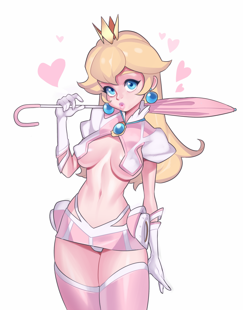 raspbeary:  race queen peach and rosalina alt color done during the stream!! thanks