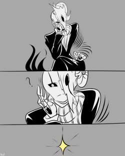 mooncatyao:  [Core Gaster] a story