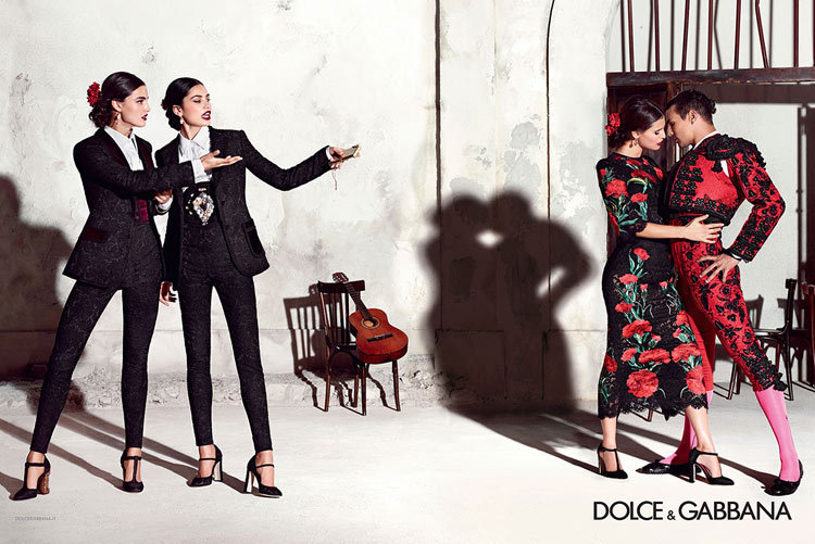 citrine8:  neonscopecommunity:  Dolce &amp; Gabbana, Spring/Summer 2015 campaign