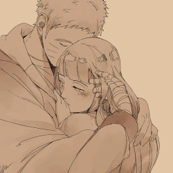 terrondeazucar:  You give me peace - NaruHinaby