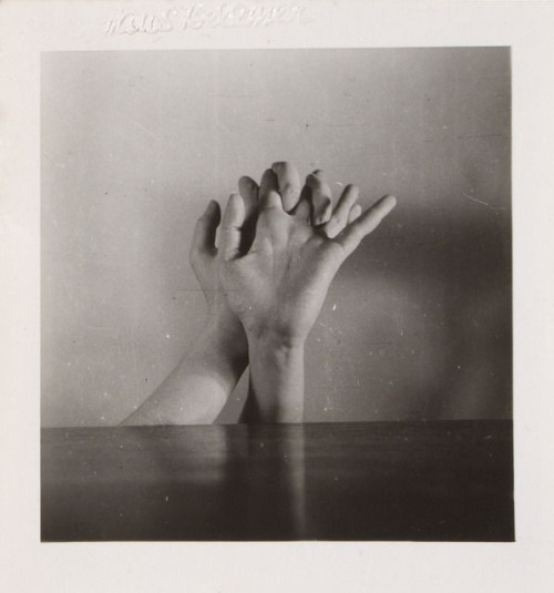 last-picture-show: Hans Bellmer, Untitled ( Hands Triptych), 1933