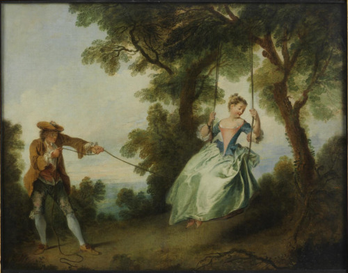 The Swing, by Nicolas Lancret, Victoria and Albert Museum, London.