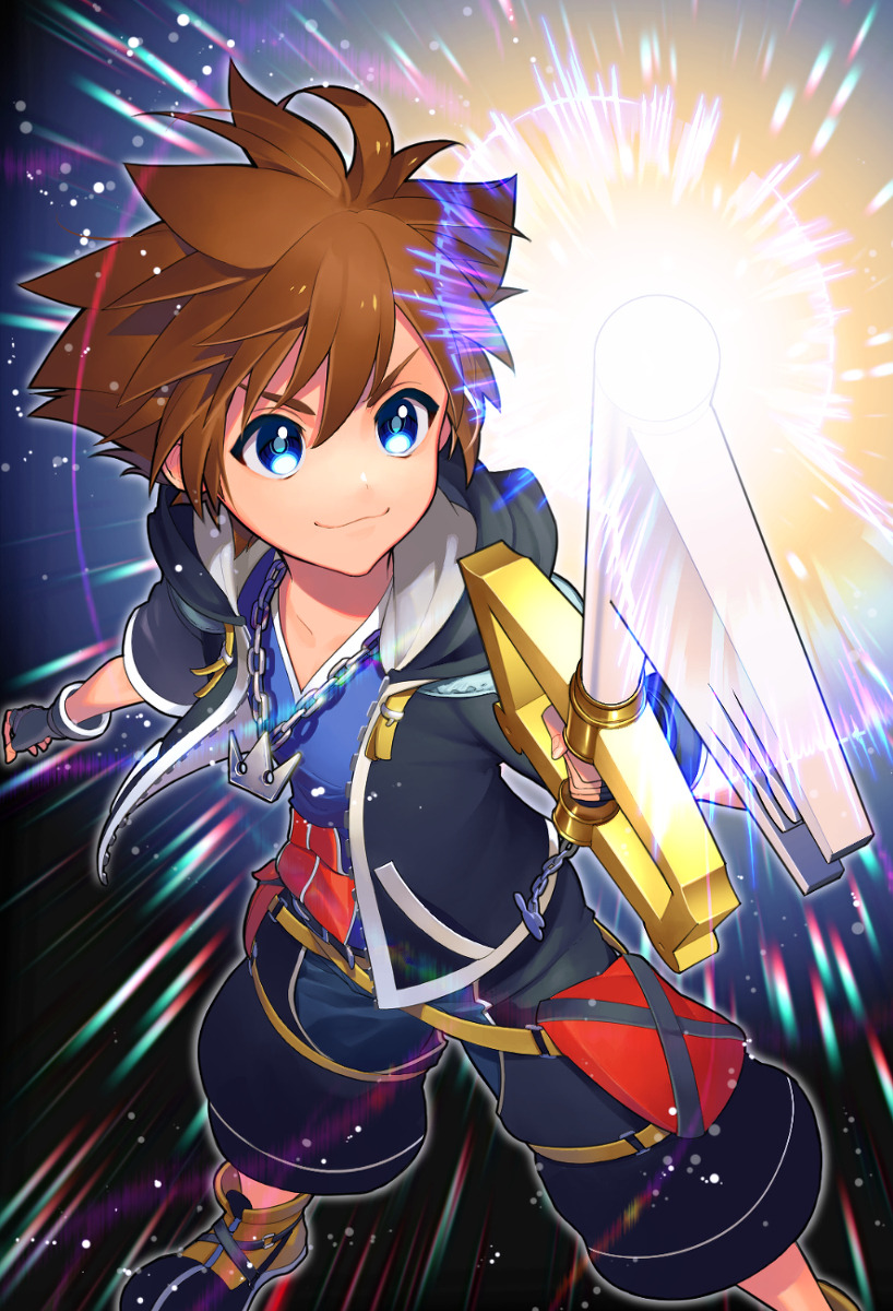 twotailedmoon:  KH2 10year anniversary | サコ [pixiv] http://www.pixiv.net/member_illust.php?mode=medium&amp;illust_id=54155971