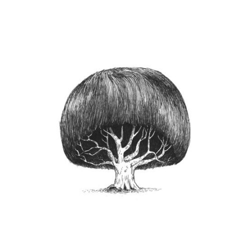 devidsketchbook: TREES WITH HAIRCUTS Illustrator Jonny Glover