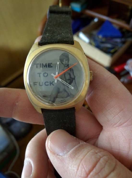 Well would you look at the time