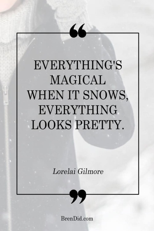 I smell snow &hellip;