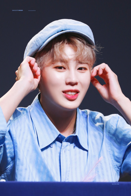 fyhasungwoon: 190303 my moment fansignawesomewoon | do not edit. (one, two, three, four)