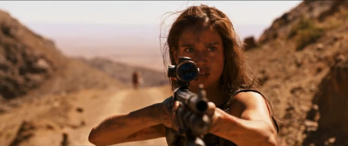 “Women always have to put up a fucking fight.”Matilda Lutz as Jennifer in Revenge (2018)