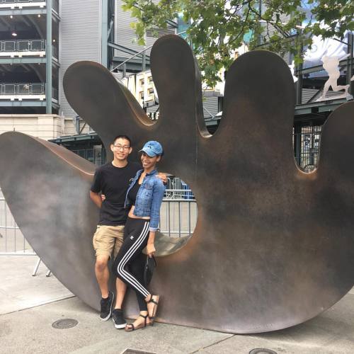 kaylachung12: Me and mines. ❤️ #love #couple #ambw #meandyou #safecofield #Seattle #downtownseattle