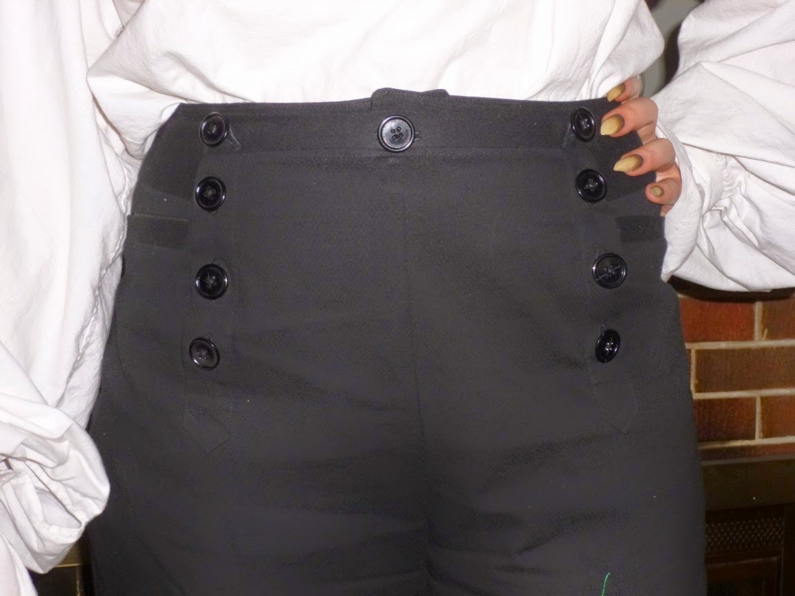 New post on the sewing blog: Pants With Buttons. - Tumblr Pics