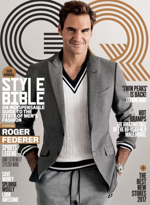 Roger Federer For GQ.