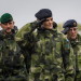 Just a crown princess doing her thing. Should be done more often by the look of that salute 🤐    🇸🇪Armed forces