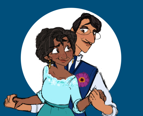 datemates: happy valentine’s day!!! sorta redraws of one of my first encanto fanarts!! didn’t have t