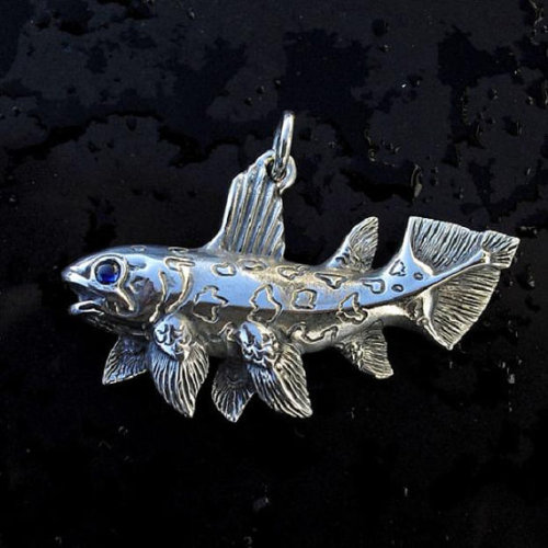 palaeoplushies:Artist Feature - Argent AquaPictured silver pendants: Ichthyosaurus Coelacanth Pander