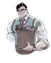 comic-art-showcase:Clark by Mindy Lee