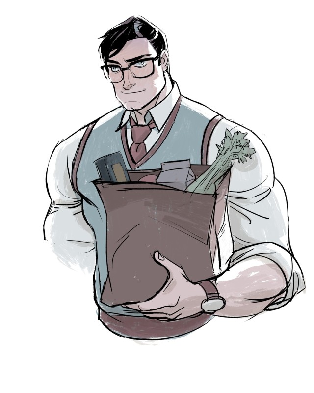 comic-art-showcase:Clark by Mindy Lee