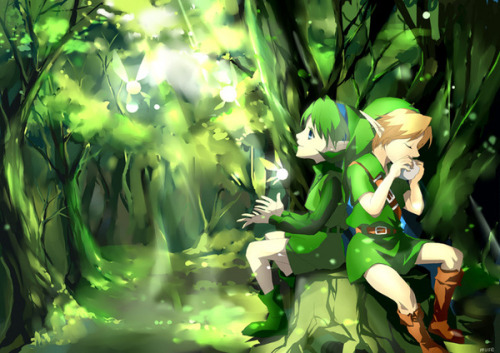 bigsamthompson: Muse&rsquo;s Legend of Zelda artwork is simply amazing; it covers nearly all of 