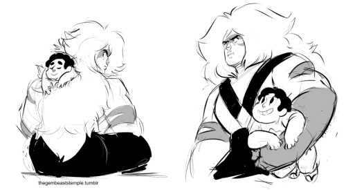 thegembeaststemple:  Staying up too late drawing cuties per usual