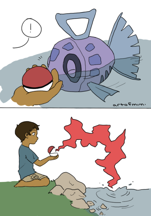 zenstrike:artofmimi-archive:FEEBAS’s fins are ragged and tattered from the start of its life. Becaus