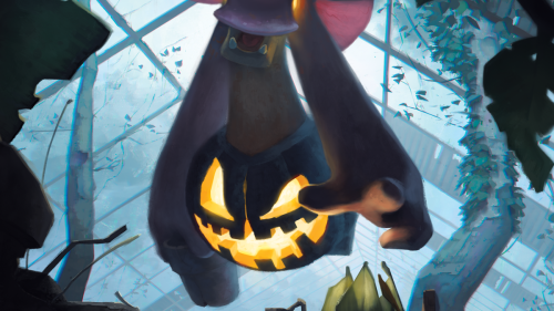  Hope everyone’s having a spooky Halloween! This is a preview of ribomuhart’s piece for 