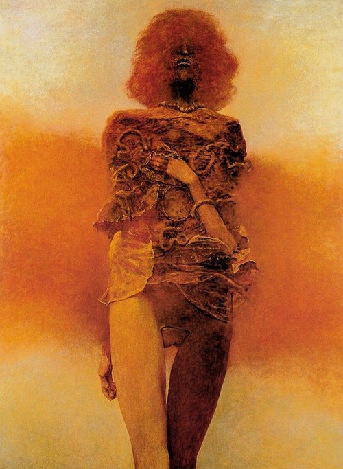 Picture Painted By Zdzisaw Beksiski