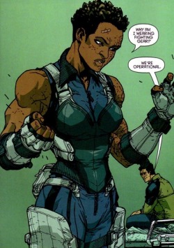 Blastermath:  Flint (Victoria-Ngengi) From Wildstorm   