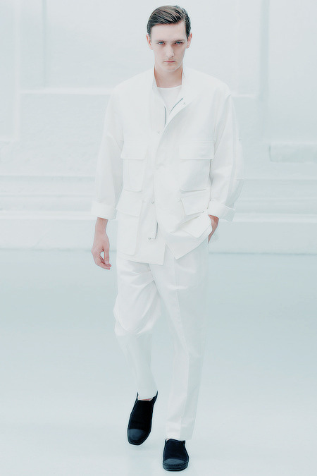 valleyblack:  9thspace:  Yannick Abrath, Christophe Lemaire SS15 Men  high fashion inspiration
