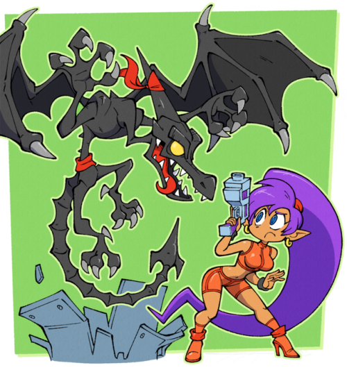 shenanimation:Shantae and the Space Pirate’s Curse