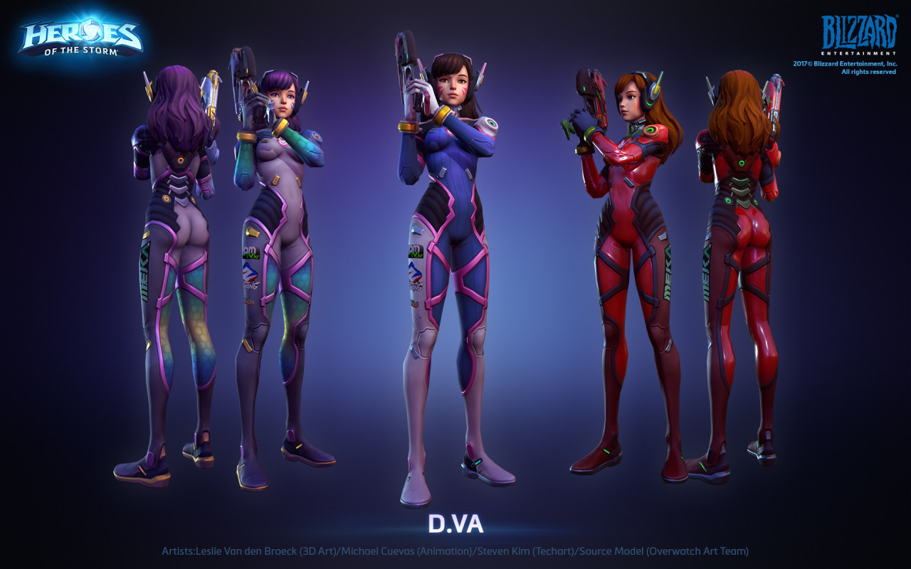 D.Va Spotlight – Heroes of the Storm 