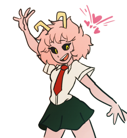 Ashido’s thighs: healthy