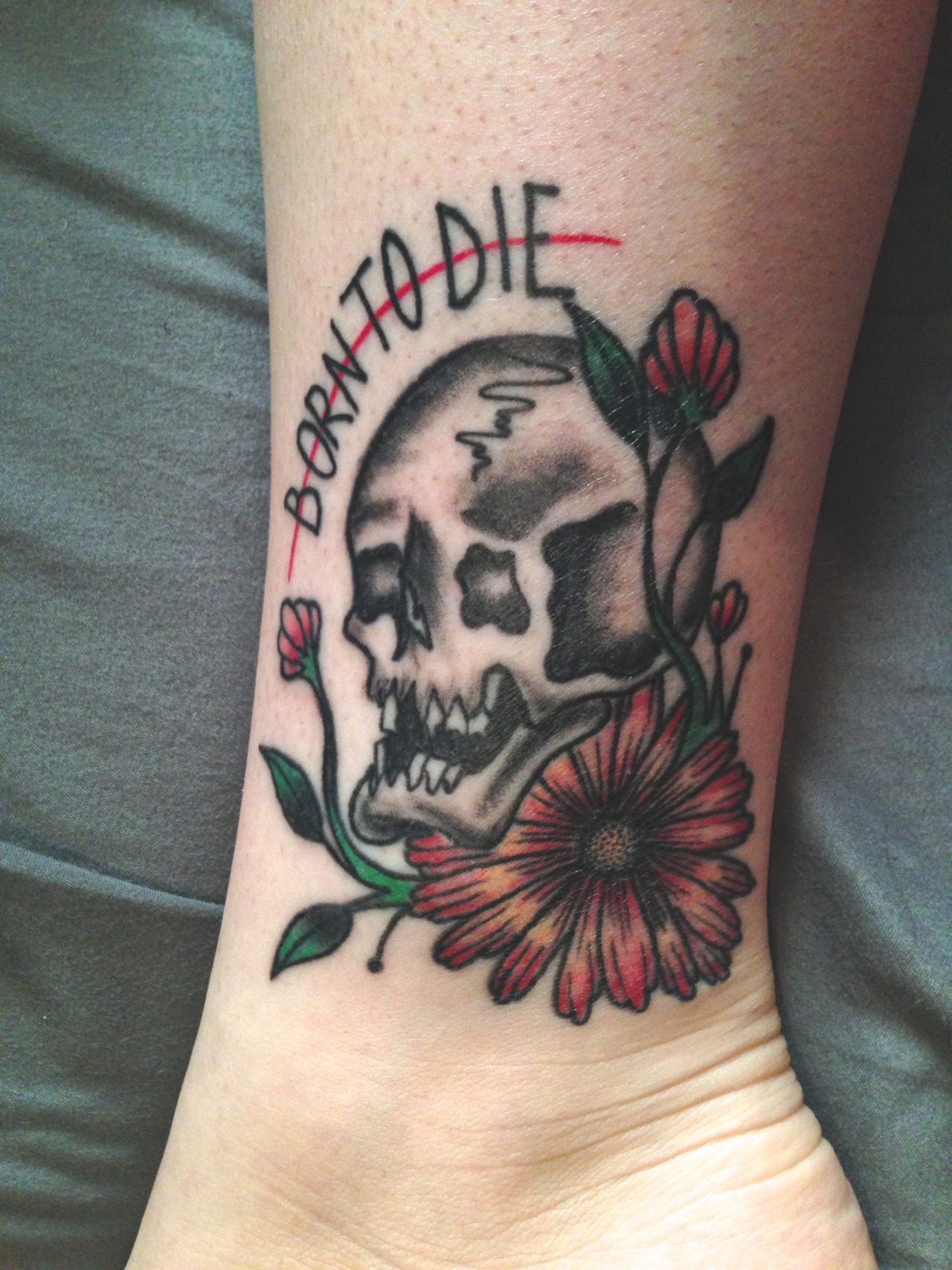 Born to Die by Megan Jean Morris TattooNOW