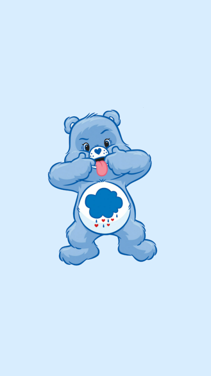 sammysaurusrawr - princessbabygirlxxoo - Grumpy Bear lockscreens...