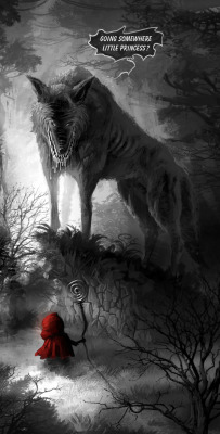 goodgirlsdoresearch:   “Going somewhere, Little Princess?” He growled. I could feel my heart beating in my chest, defiance setting in at the thoughts running through my head. How many times had Grandmother mentioned the wolves? Had I said I’d be