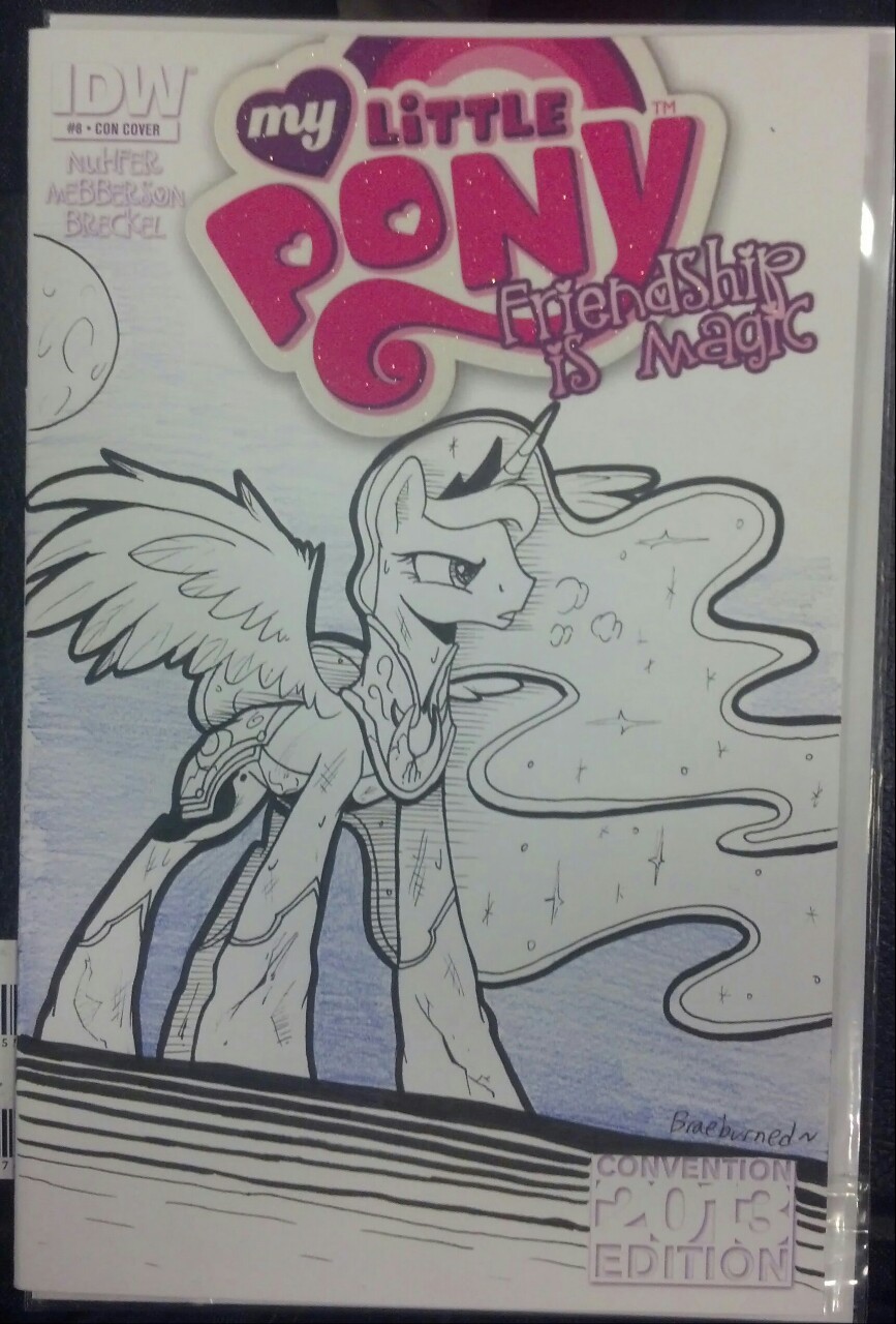 Really fun on-the-spot commish that I got to do for someone at Nightmare Nights!