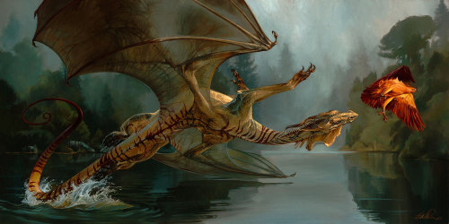 theartofanimation:
“ Heather Theurer
”
This needs so many more notes. Although I’m sure the artist is swimming in love. Such majestic poses and brilliant color. This person has really captured the “magic” of these beasts. Fantastic.