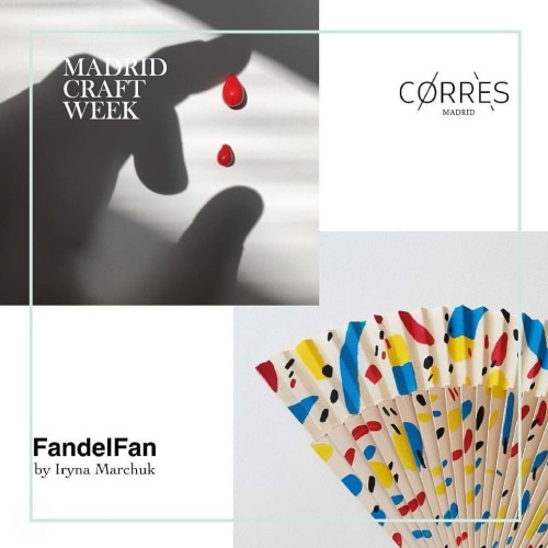 Mañana 16/07/20 presentación de nueva colección de @corresmadrid y venta @fandelfan_abanicos . Debi