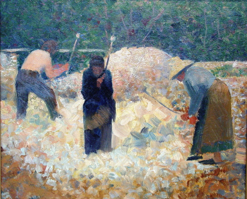 Rock-Brekers , Le Raincy - Georges Seurat 1882