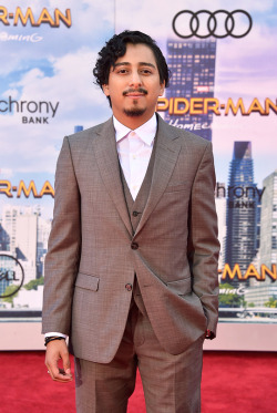 latinxcelebs: Tony Revolori attends the premiere of Columbia Pictures’ “Spider-Man: Homecoming” at TCL Chinese Theatre on June 28, 2017 in Hollywood, California.