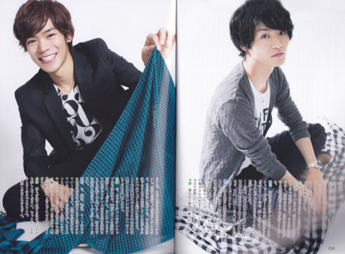 skybluechocobo:  Yoshimasa Hosoya and Kensho porn pictures