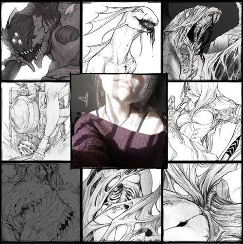 Guess I’ll post this here too!hi I’m Liche and I like sketching neat things ♡ #artvsar